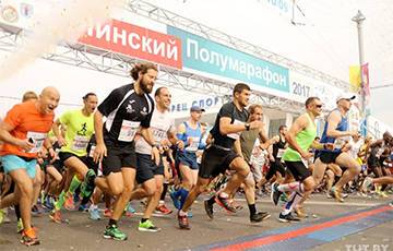 Белорусы массово бойкотируют минский полумарафон - charter97.org - Белоруссия - Минск