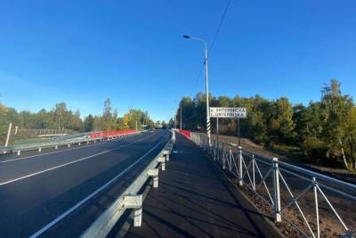 Дорожники открыли после ремонта мост через Унтерниску в Светогорске - mk.ru - Ленинградская обл. - Светогорск