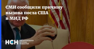 Джон Салливан - СМИ сообщили причину вызова посла США в МИД РФ - nsn.fm - Москва - Россия - США - Посол