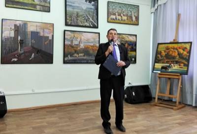 Остапенко - Талант души. Пермский художник Виктор Остапенко пишет Кунгур - iskra-kungur.ru - Россия - Пермь
