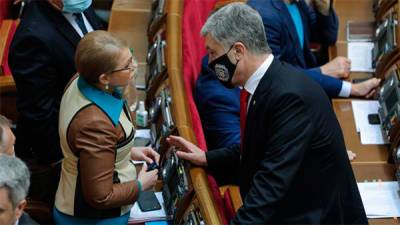 Владимир Зеленский - Юлия Тимошенко - Петра Порошенко - Неожиданный альянс. Смогут ли Порошенко с Тимошенко объединиться против Зеленского - bin.ua - США - Украина