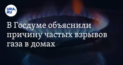 Дмитрий Ионин - В Госдуме раскрыли, как избежать новых взрывов газа в домах - ura.news