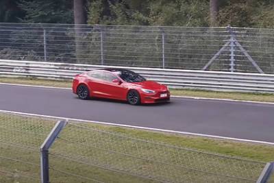 Илон Маск - Porsche Taycan - Автомобиль Tesla побил скоростной рекорд - lenta.ru