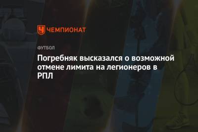 Владимир Путин - Павел Погребняк - Валентина Сивкович - Погребняк высказался о возможной отмене лимита на легионеров в РПЛ - championat.com - Россия - Германия