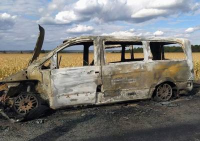 В Пронском районе сгорел дотла рейсовый автобус - ya62.ru - Новомичуринск