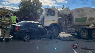 В Башкирии в аварии с грузовиком погиб водитель без прав - bash.news - Башкирия - Уфа - район Благовещенский