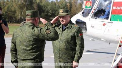 Лукашенко участвует в военных учениях «Запад-2021» - eadaily.com - Россия - Украина - Белоруссия - ?