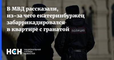 Валерий Горелых - В МВД рассказали, из-за чего екатеринбуржец забаррикадировался в квартире с гранатой - nsn.fm - Екатеринбург - Свердловская обл.