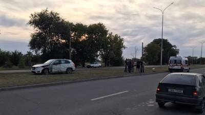 В Бердянске пьяный депутат на BMW снёс пешехода (видео) - sharij.net - Запорожская обл. - Бердянск