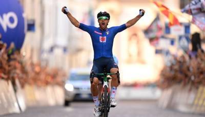 Итальянец Колбрелли стал чемпионом Европы в групповой велогонке - sportarena.com - Швейцария - Бельгия - Италия - Франция