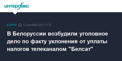 В Белоруссии возбудили уголовное дело по факту уклонения от уплаты налогов телеканалом "Белсат" - interfax.ru - Москва - Белоруссия - Польша - Минск