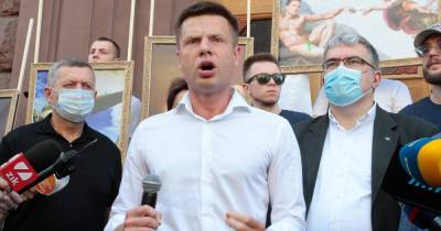 Алексей Гончаренко - Константин Острожский - В Киеве заявили о победе над Москвой и призвали освободить Белоруссию - ren.tv - Москва - Россия - Украина - Киев - Белоруссия - Польша - Литва - Орша
