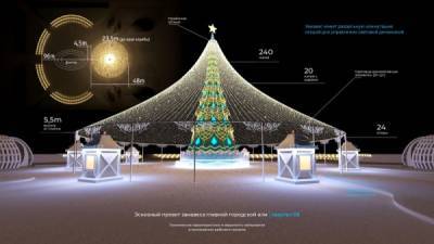 В этом году главная ёлка города будет украшена большим световым шатром - 59i.ru - Пермь
