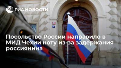 Мария Захарова - Александр Франчетти - Посольство России направило в МИД Чехии ноту в связи с задержанием россиянина Франчетти - ria.ru - Москва - Россия - Украина - Чехия - Прага