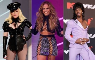 Дженнифер Лопес - MTV Video Music Awards: самые эпатажные наряды - korrespondent.net - Украина - Нью-Йорк