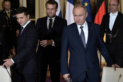 Владимир Зеленский - Владимир Путин - Юрий Бойко - Названо условие Кремля для встречи Путина и Зеленского - lenta.ru - Украина - Крым