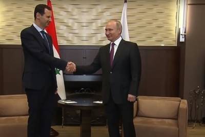 Владимир Путин - Башар Асад - Владимир Путин заявил о росте товарооборота с Сирией в 3,5 раза - mk.ru - Россия - Сирия