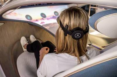 Электрокар Mercedes-Benz Vision AVTR научился читать мысли - bin.ua - Украина