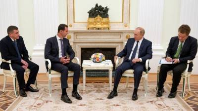 Владимир Путин - Башар Асад - Путин: в Сирии до сих пор сохраняются очаги терроризма - 5-tv.ru - Россия - Сирия