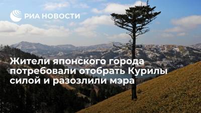 Мэр японского города Немуро раскритиковал жителей, испортивших "символ возвращения Курил" - ria.ru - Москва - Россия - Токио - Япония