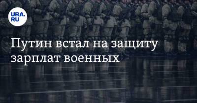 Сергей Шойгу - Владимир Путин - Путин встал на защиту зарплат военных - ura.news - Россия