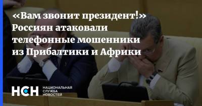 Эльдар Муртазин - «Вам звонит президент!» Россиян атаковали телефонные мошенники из Прибалтики и Африки - nsn.fm - Россия