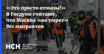 Сергей Иванов - «Это просто отмазы!» В Госдуме считают, что Москва «не умрет» без мигрантов - nsn.fm - Москва