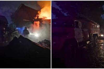 Спасатели потушили крупный пожар в садовом обществе под Новосибирском - novos.mk.ru - Новосибирск