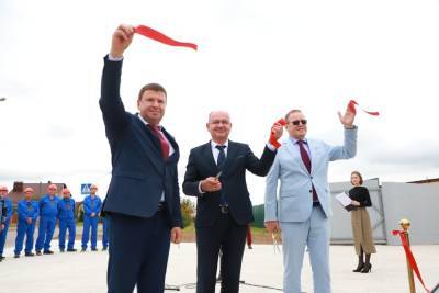 Памятный знак в честь закладки жилого комплекса «Погораны» установили в Гродно. Как будет выглядеть новый квартал таунхаусов? - grodnonews.by - Белоруссия - Гродно - Строительство