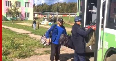 Мигрантов вывезли за 10 км от села в Подмосковье после убийства пенсионерки - profile.ru - Московская обл.