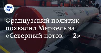 Тьерри Мариани - Французский политик похвалил Меркель за «Северный поток — 2» - ura.news - Россия - Германия - Франция