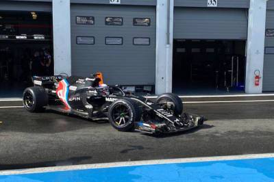 Даниил Квят - Даниил Квят отработал первый день на тестах Pirelli - f1news.ru