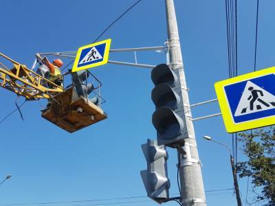 Новые светофоры появились на 9 улицах Нижнего Новгорода - vgoroden.ru - Нижний Новгород