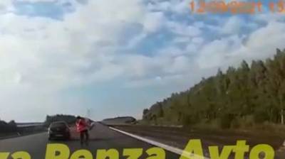 Момент смертельного ДТП под Кондолем попал на видео - penzainform.ru - Нижний Новгород - Саратов - район Пензенский