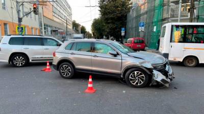 Двое воронежцев пострадали в ДТП в центре города - vestivrn.ru - Воронеж - Воронежская обл.