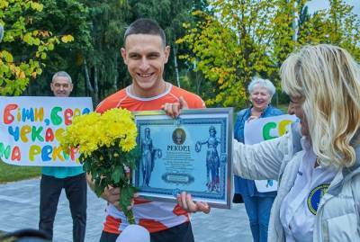 Киевлянин, который во время пробежек "рисует" фигуры на карте столицы, попал в Книгу рекордов Украины - kp.ua - Украина - Киев