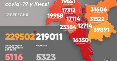 Виталий Кличко - COVID-19 в Киеве: за сутки обнаружили 426 больных - dsnews.ua - Украина - Киев - Святошинск - Шевченковск