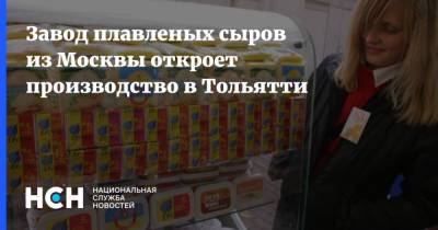 Владимир Ефимов - Завод плавленых сыров из Москвы откроет производство в Тольятти - nsn.fm - Москва - Тольятти