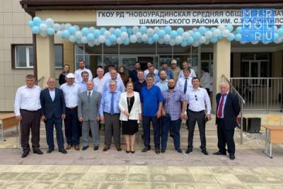 В Шамильском районе открылась новая школа на 320 ученических мест - mirmol.ru - респ. Дагестан