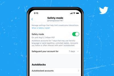 Новый безопасный режим Twitter автоматически блокирует аккаунты абьюзеров - itc.ua - Украина - Twitter