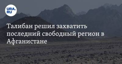 Талибан решил захватить последний свободный регион в Афганистане - ura.news - Россия - Афганистан - Twitter