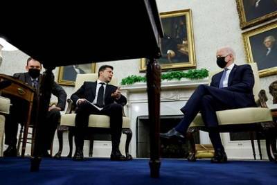 Владимир Зеленский - Джо Байден - Украинские пользователи высмеяли слова Зеленского о «химии» с Байденом - lenta.ru - США - Украина - Киев - Вашингтон
