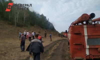 В Башкирии загорелся склон горы Юрактау - fedpress.ru - Россия - Башкирия - Уфа