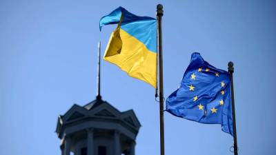 Эксперт оценил вероятность вступления Украины в ЕС и НАТО в ближайшие годы - iz.ru - Россия - Украина - Киев - Израиль - Афганистан - Брюссель