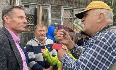 Егор Титов - Владимир Лабинов - Чиновники пригласили жителей Ватнаволока на встречу для «решения конфликтной ситуации» - gubdaily.ru