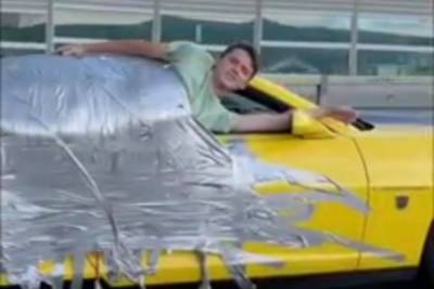 Блогер - На Кубани установили владельца Chevrolet, на котором со скоростью 180 км/ч ехал примотанный блогер - kuban.mk.ru - Сочи