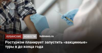 Зарина Догузова - Ростуризм планирует запустить «вакцинные» туры в до конца года - kubnews.ru - Россия - Краснодарский край