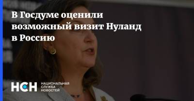 Владимир Путин - Дмитрий Новиков - Виктория Нуланд - Джо Байден - В Госдуме оценили возможный визит Нуланд в Россию - nsn.fm - Москва - Россия - США - Афганистан - Женева - Переговоры