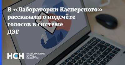В «Лаборатории Касперского» рассказали о подсчёте голосов в системе ДЭГ - nsn.fm - Москва