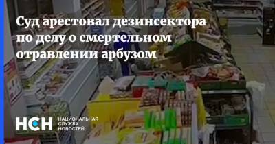 Антон Котов - Суд арестовал дезинсектора по делу о смертельном отравлении арбузом - nsn.fm - Москва - Россия
